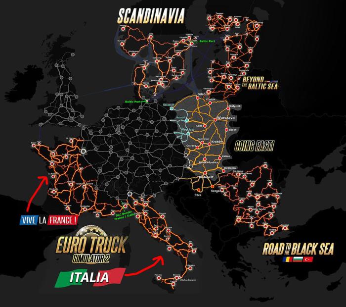 DLC Map Sujali untuk ETS2 v1.41: Ekspansi Peta Terbaru