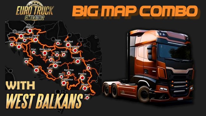 Map Combo ETS2: Kombinasi Peta Terbaik untuk Pengalaman Bermain Maksimal