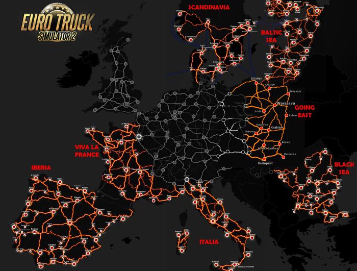 DLC Map Sujali untuk ETS2 v1.41: Ekspansi Peta Terbaru